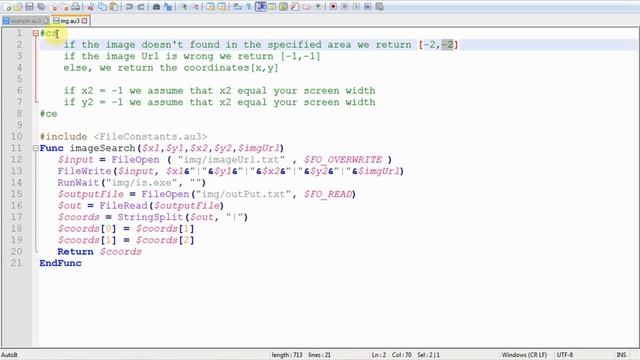 AutoIt Image Search Example смотреть онлайн