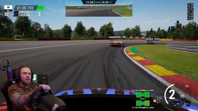 ВПЕРВЫЕ ПОЕХАЛ НА БЕШЕНОЙ AUDI R8 SPA FRANCORCHAMPS ACC смотреть онлайн