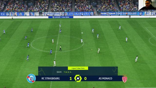 Strasbourg My reactions and comments gameplay EA Sports FC 24 смотреть онлайн