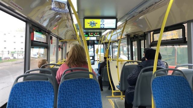 // Поездка на новом ЛиАЗе-5292.65 по маршруту 325. // смотреть онлайн