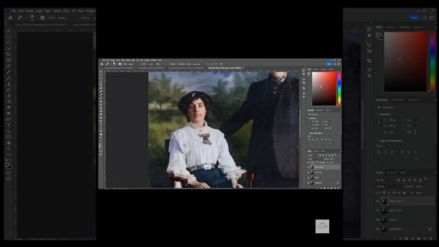 How a Photo Restoration is Done in Photoshop смотреть онлайн