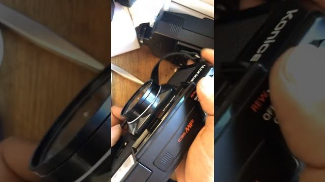 Konica c35 mf 코니카 c35 mf 자동 포커스 카메라 사용법 필름 넣는 법 смотреть онлайн