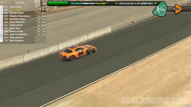 XCAL RACING FREE MONEY MONDAY - Pentathlon Race #3 @ Laguna Seca | TellaSignTV смотреть онлайн