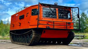 Вездеход ГТ-Т для доставки продуктов на Крайний Север