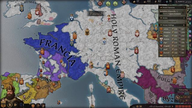 The Fall Of Francia - Grand Gaels - Let's Play Crusader Kings III: Royal Court [DLC] - 62 смотреть онлайн