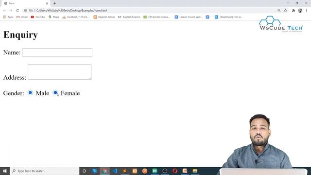 #13 Input Tag, Textbox, Text Area, Radio Button , Submit & Reset Button | Learn HTML | HTML Tutoria смотреть онлайн