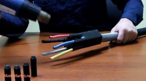 Термоусаживаемая перчатка Woer TCT CB - разделка высоковольтного кабеля