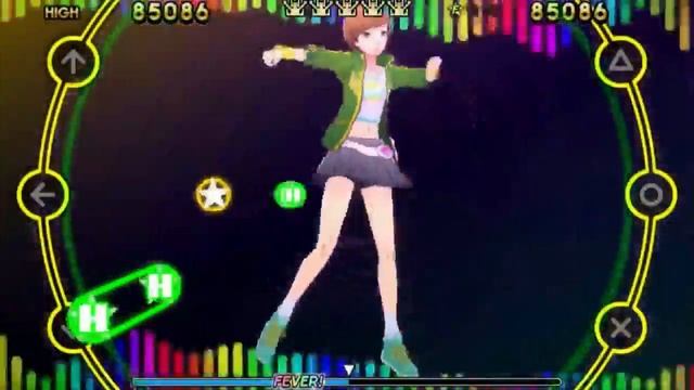 Persona 4: Dancing All Night! Chie Gameplay