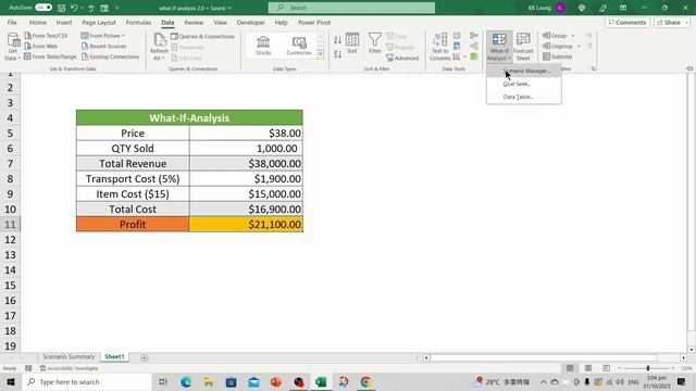 Excel Tips: 用10分鐘學 What-If-Analysis, 變身資料分析專家. #1 Scenario Manager, #2 Goal Seek. смотреть онлайн