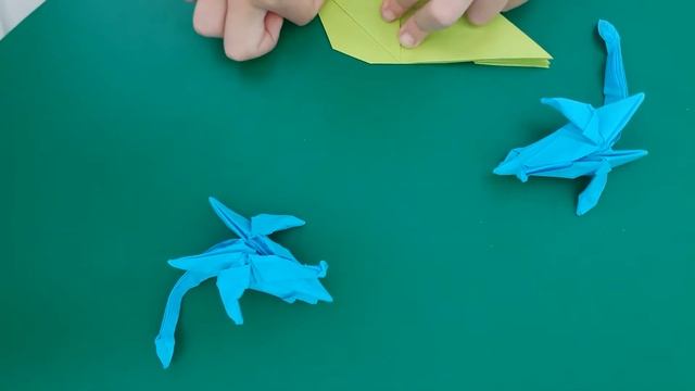 Оригами водяной дракон смотреть онлайн