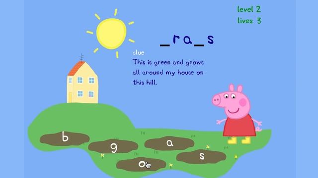 Peppa Pig App | Muddy Puddle Spelling Games | Game for Kids смотреть онлайн