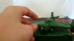 Лепка из скульптурного пластилина "Самолёт"