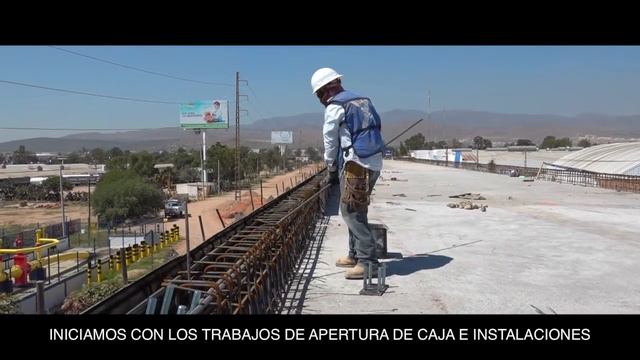 Avance al 18 de julio del Puente Blvd. Rocha Cordero. смотреть онлайн