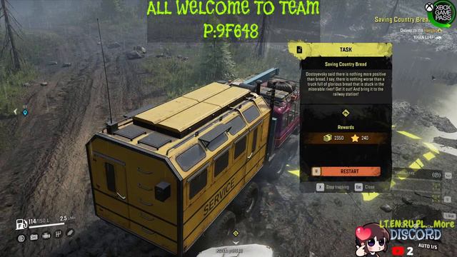 SnowRunner ~Team UP to Coop~ ~Continue #6~ ~Присоединяйся~ Continue no Drill смотреть онлайн