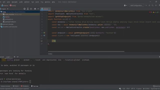 TON Smart Contracts | 01 | Wallet, Test Toncoin, NFT From TON Foundation [RU]
