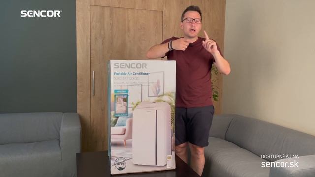 Mobilná klimatizácia - SENCOR SAC MT1230C - Unboxing смотреть онлайн