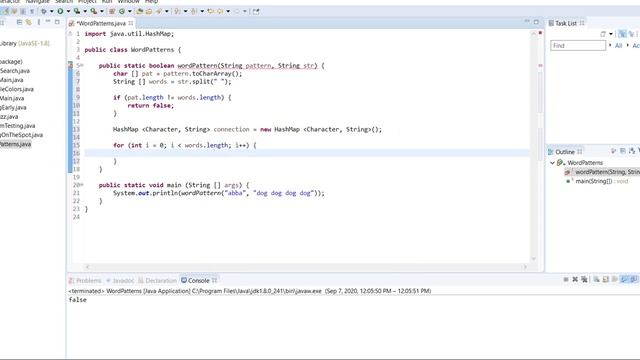 The "Word Pattern" Challenge with Java смотреть онлайн