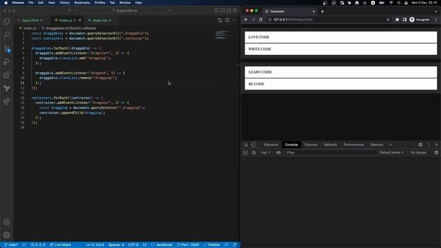 Как сделать drag and drop на HTML и JavaScript смотреть онлайн