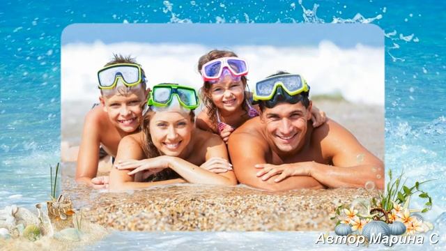 Слайд-шоу: Отпуск на море! Проект ФотоШоу PRO! смотреть онлайн