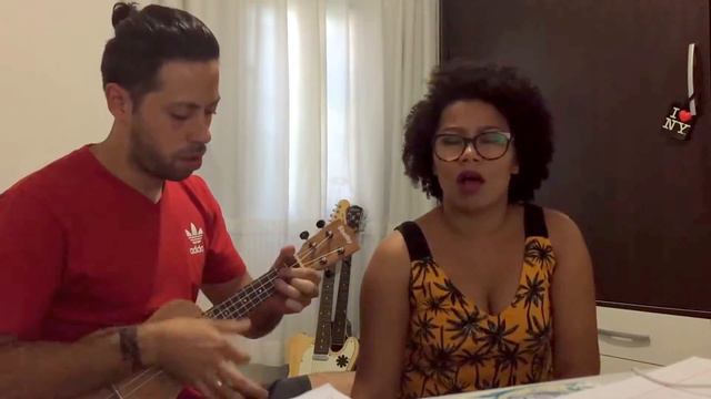 Somewhere only we know - Keane cover ukulele смотреть онлайн