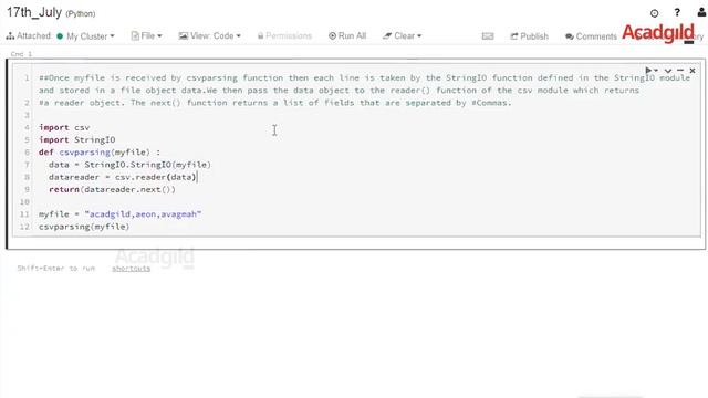 Parsing CSV Files in Spark | Hadoop Tutorial for Beginners 2018 | Hadoop Training Videos #2 смотреть онлайн
