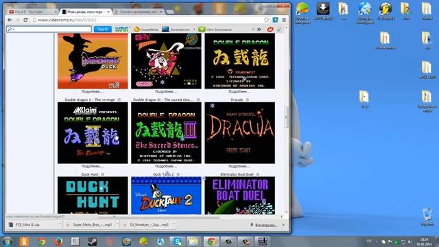 Игры NES (Денди) на компьютер. Эмулятор смотреть онлайн