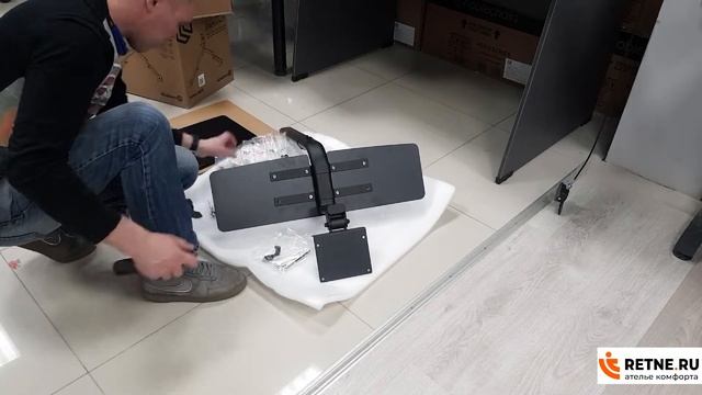 Настенная рабочая станция ONKRON W6G \ Распаковка Сборка Монтаж смотреть онлайн