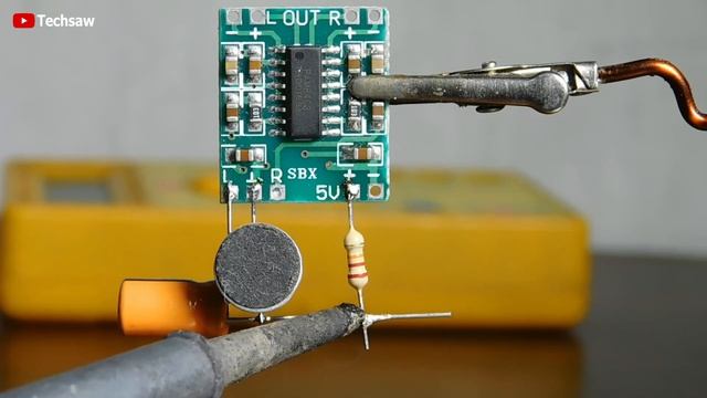 DIY Mic Amplifier Circuit With PAM8403 | Loudest Microphone смотреть онлайн
