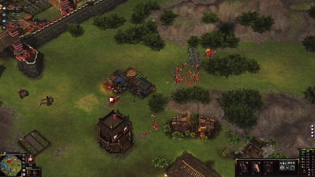 Defending our Lands - Stronghold Warlords Gameplay Strategy смотреть онлайн