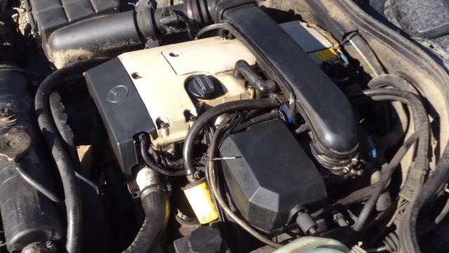 Работа двигателя M111 2.0 Mercedes-Benz W202 1993-2000
