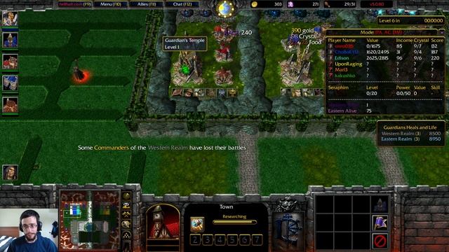 Warcraft 3 Classic: HellHalt TD Competitive #146 - The Korean Roll Luck We All Know and Love! смотреть онлайн