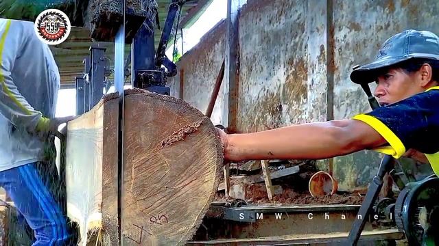 #sawmill The Secret To Sawing Wood At Factory To Get A Thousand Times The Results !!!