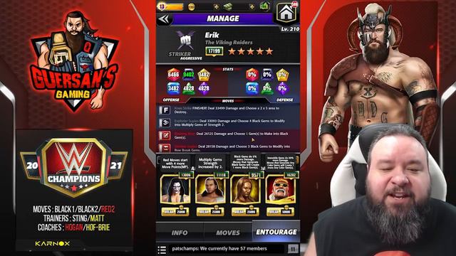 Character Preview: Erik "The Viking Raiders" Gameplay ! / WWE Champions 😺 смотреть онлайн