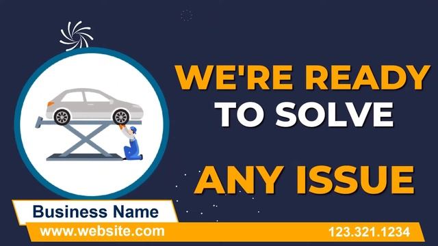 Auto Repair Shop Animation PPTX смотреть онлайн