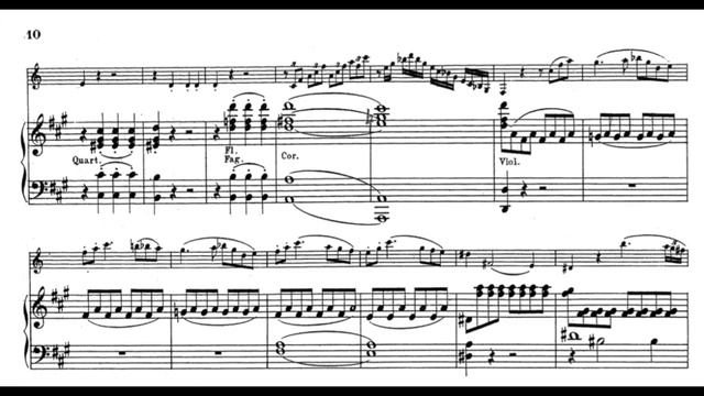 Mozart - Clarinet Concerto, 1st. Mov. (piano accompaniment) смотреть онлайн