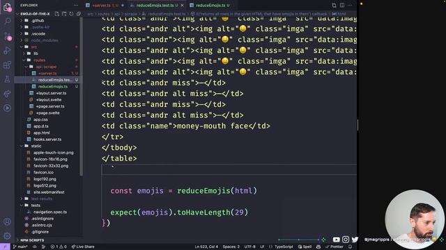 HTML Scraper ⛏️ with Happy DOM & SvelteKit | Emoji App ? LIVE Coding & Chill смотреть онлайн