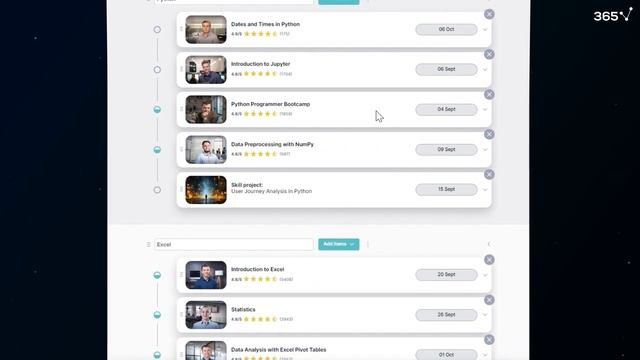365 Data Science Platform Update: Create Your Customized Learning Path смотреть онлайн