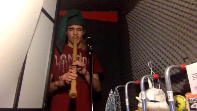 Christmas medley on shakuhachi (Japanese flute) смотреть онлайн
