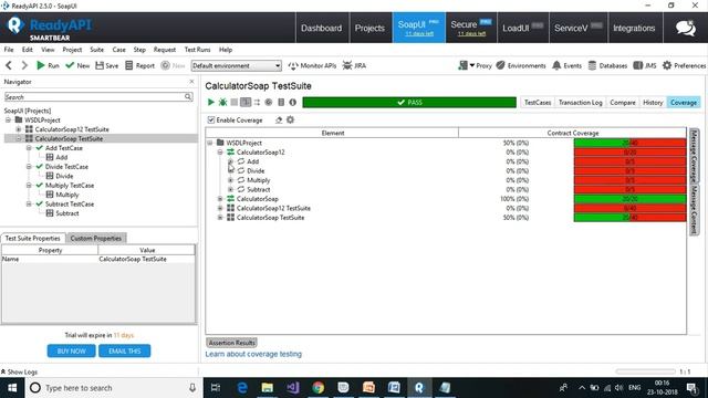 SoapUI (Ready API) Tutorials - Part3 : Working with WSDL|API Testing |Test API | Web Service Testin смотреть онлайн