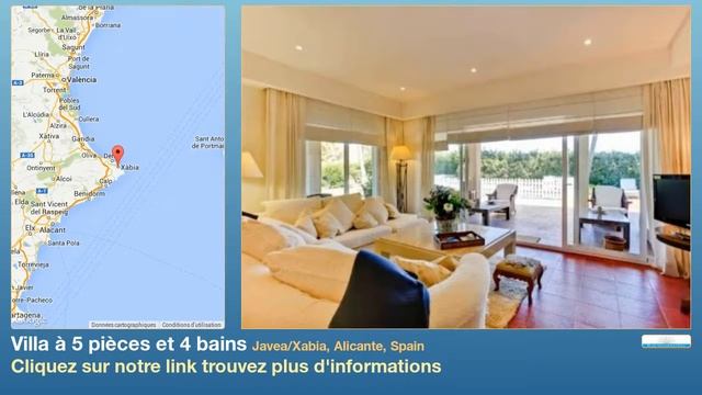 Villa à 5 pièces et 4 bains à vendre à Javea/Xabia, Alicante, Spain смотреть онлайн