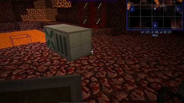 #31 Minecraft 1.12.2 Индустриальная сборка. Сбор лавы в МЕ сеть в аду смотреть онлайн