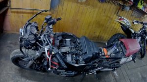 SUZUKI RF 600 /БОЛЬШОЕ ТЕХНИЧЕСКОЕ ОБСЛУЖИВАНИЕ/ПЕРЕБОРКА ВИЛКИ/НАСТРОЙКА КАРБЮРАТОРОВ/ И МНОГО ЧЕГ