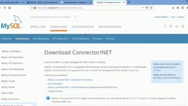 How to connect MySQL database to Visual Studio/Backend connectivity смотреть онлайн