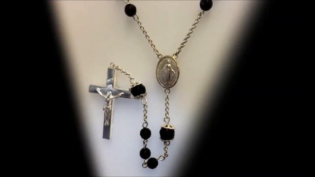 Silver Onyx Rosary Beads: 'Making of' Slideshow смотреть онлайн
