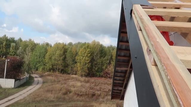 Монтаж металлочерепицы Ruukki - Eco House смотреть онлайн