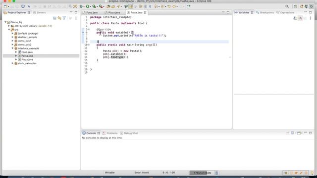 java interface tutorial | default and static method in java 8 смотреть онлайн