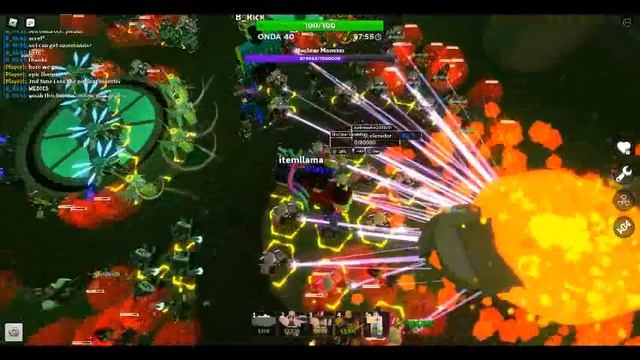 Defeating the nuclear monster + nuclear monster theme (low quality) смотреть онлайн