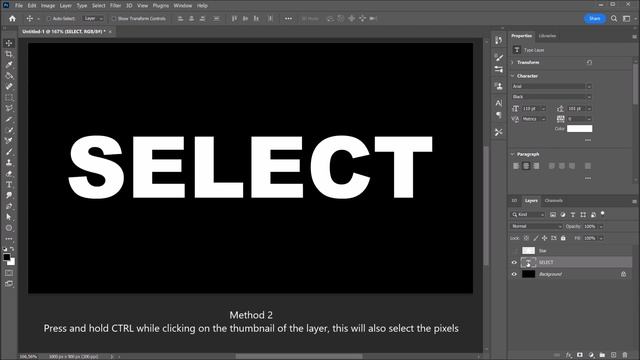Quickly select pixels from layer | PHOTOSHOP BASICS - TIPS & TRICKS смотреть онлайн