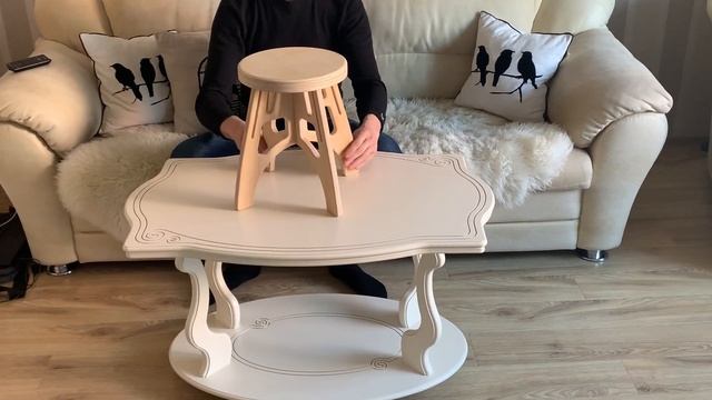 Разборная табуретка без саморезов/folding stool смотреть онлайн