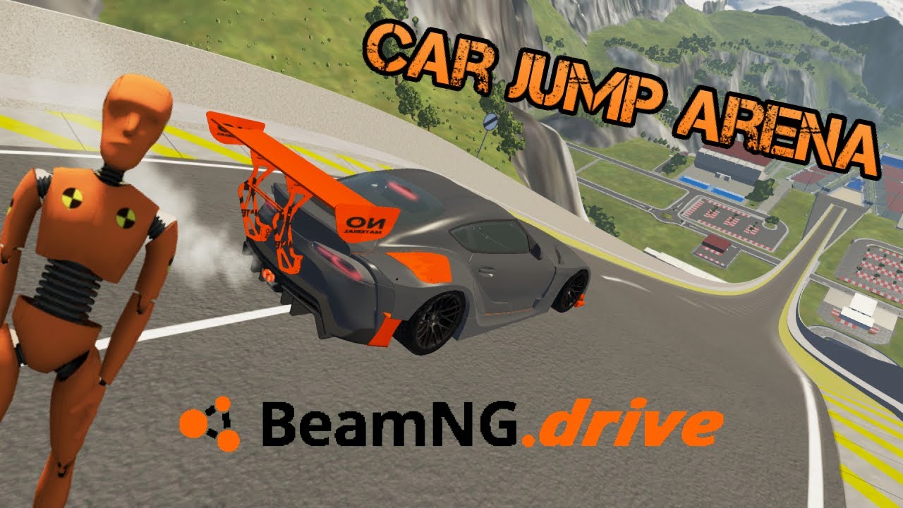 Beamng drive / Dummy / Car crash test. смотреть онлайн
